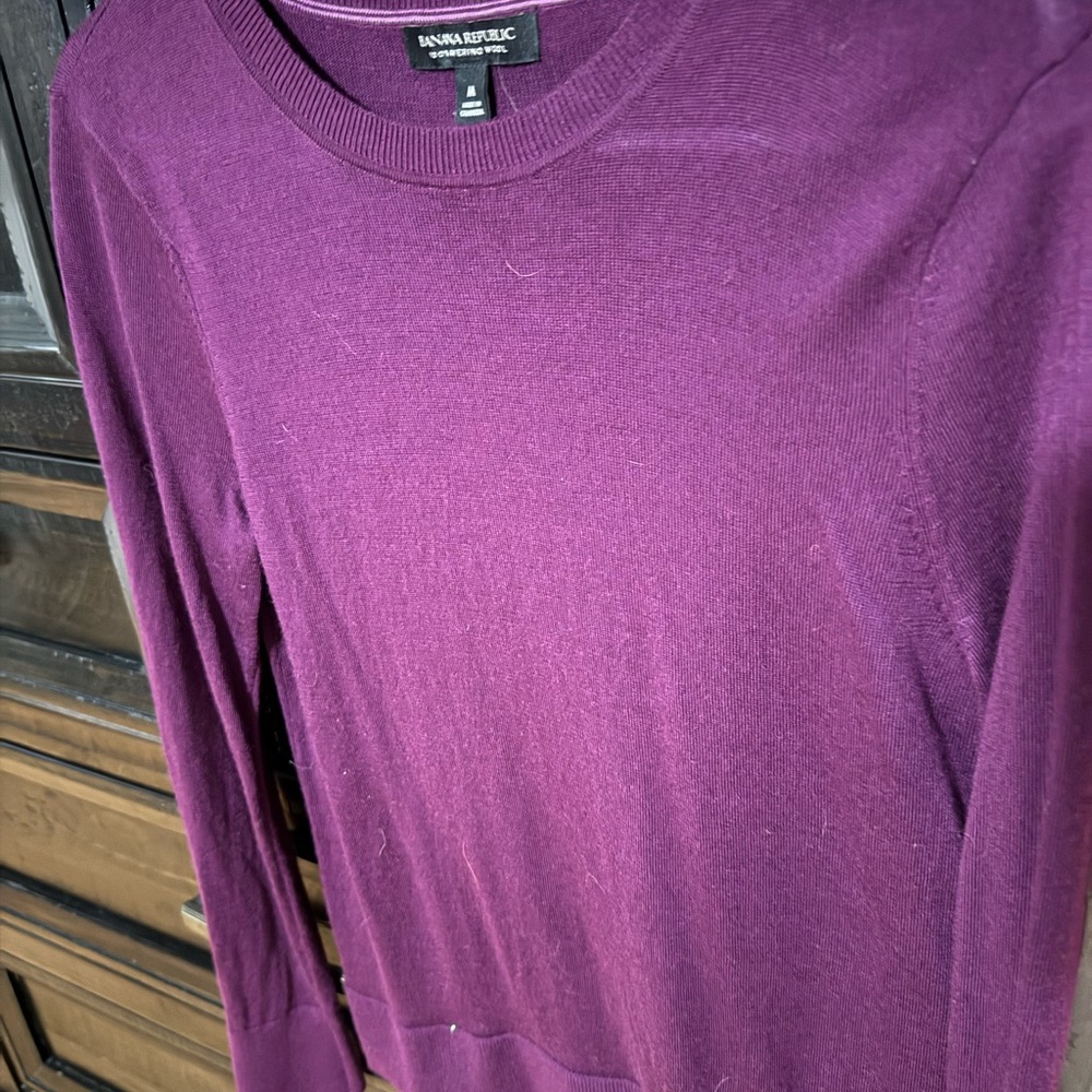 Banana Republic Purple Sweater